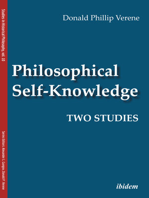 cover image of Philosophical Self-Knowledge